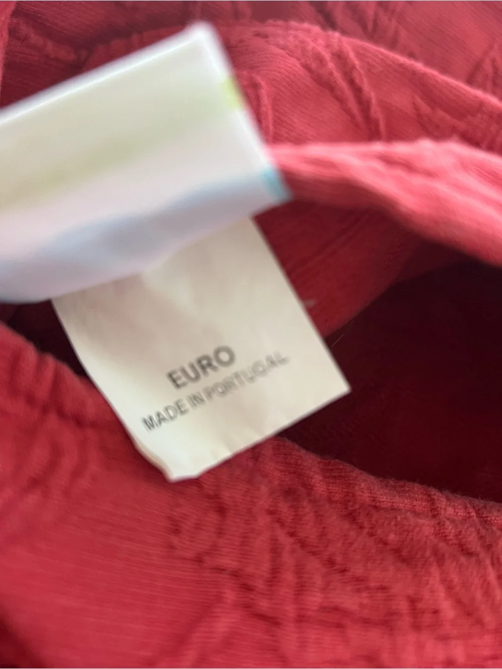 Pottery Barn Red Quilted Bedspread Set - Classic Solid Red Queen Bedding